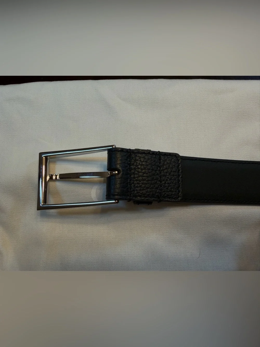 New Gucci Rectangle Buckle Logo Belt Size 44 / 110 cm Fits a Waist 40 - 44